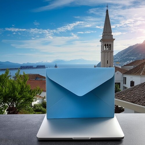 profesjonell e-postadresse fra Domene